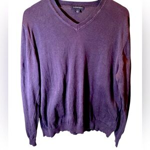 Lands' End Men's Purple Sweater size M